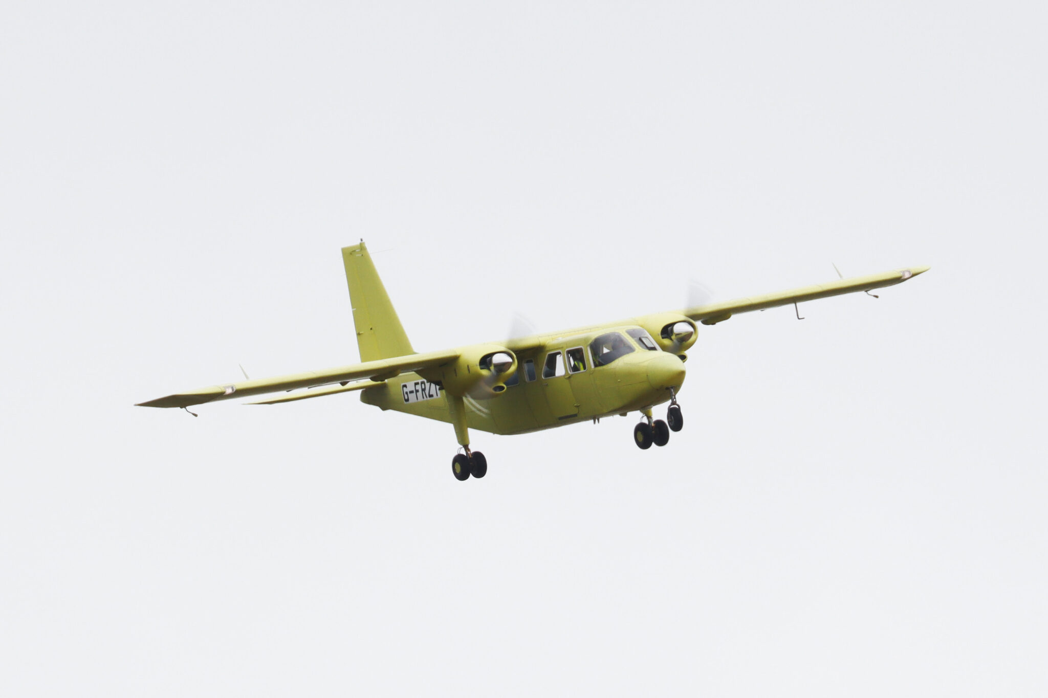 Britten-Norman just flew the first Islander built wholly in the UK