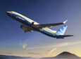 Boeing 737 MAX aircraft taking off