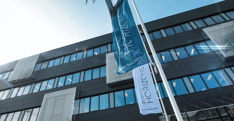 Facade of FACC plant
