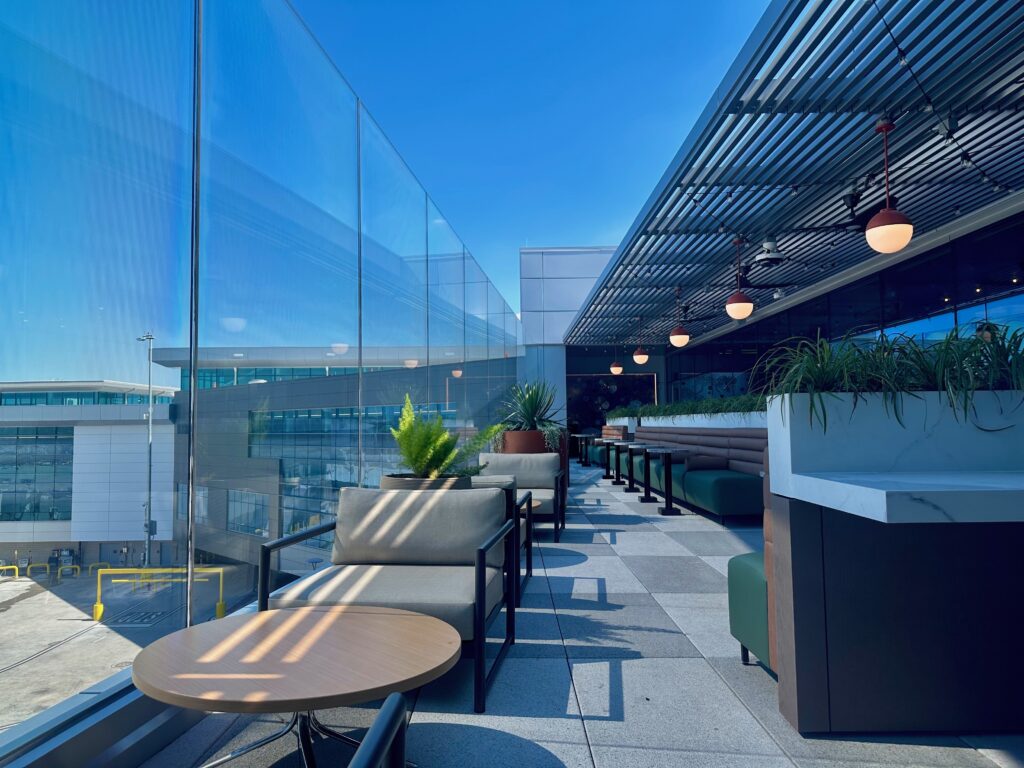 Open Terrace in United Club