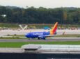 Southwest 737 on RWY 10 28 at BWI