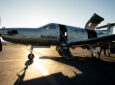 The SeaPort Pilatus PC-12 aircraft is ready for boarding.