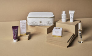Singapore Airlines' Suites and First Class women’s SISLEY amenity kit