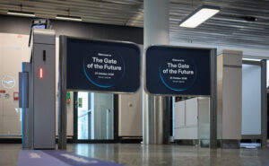 Gate of the Future at Frankfurt Airport.