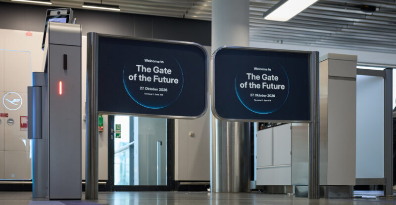 Gate of the Future at Frankfurt Airport.